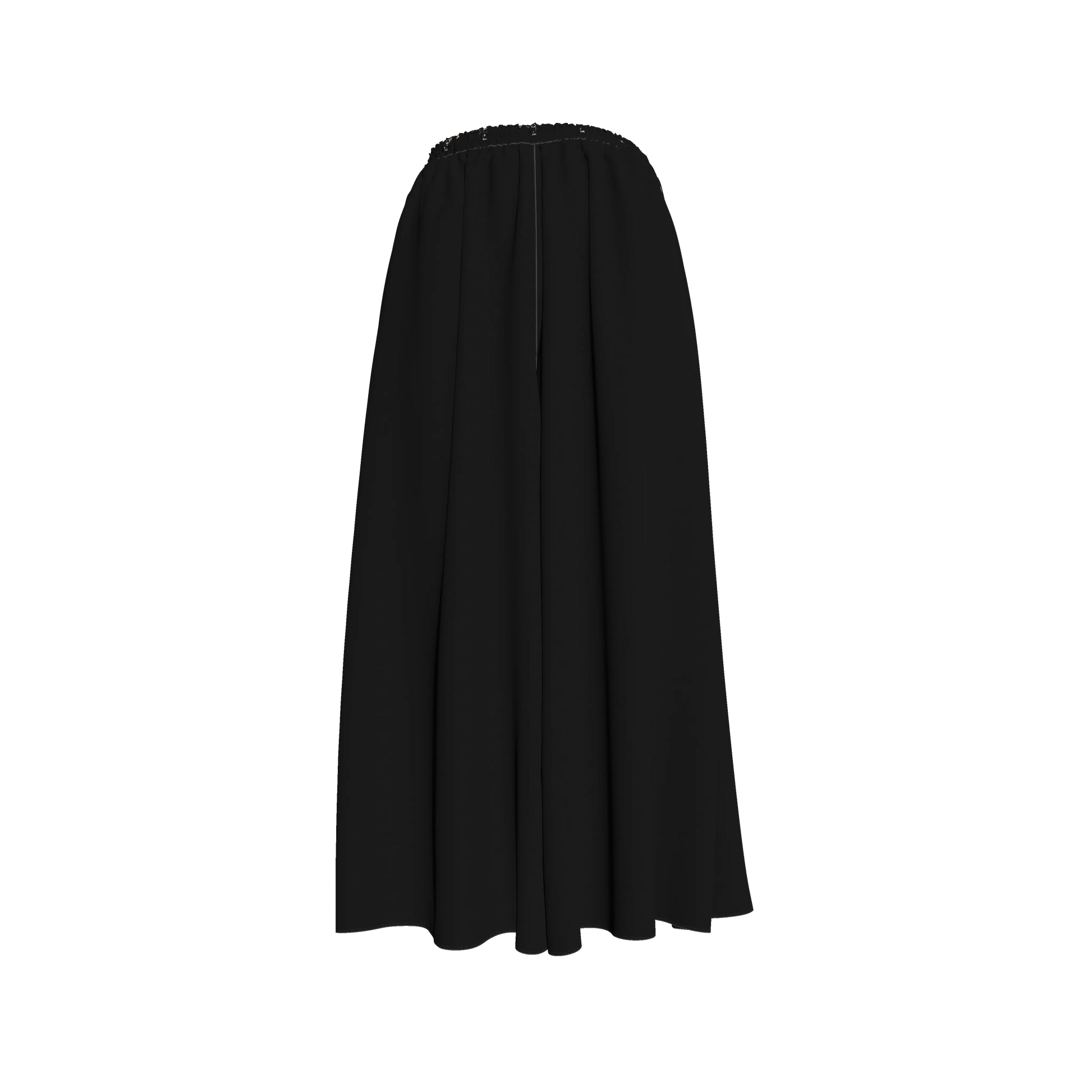 L'EGNA RISING (BLK) Satin Palazzo Pant