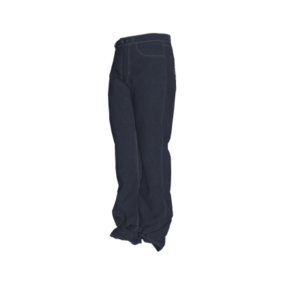 L'EGNA RISING (CLASSIC BLUE DENIM) FLARE JEANS