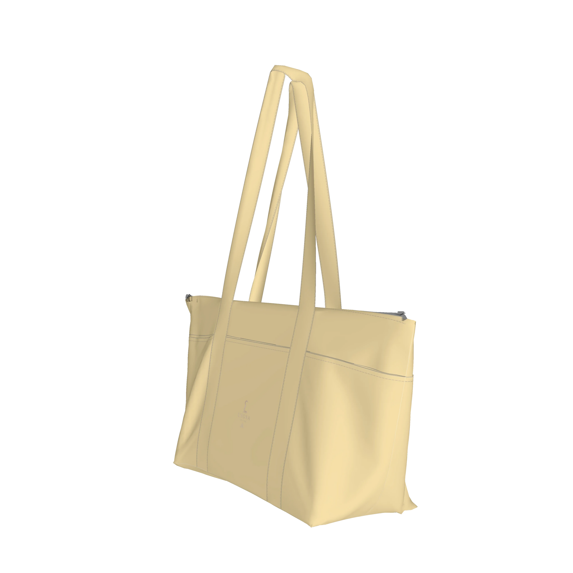 L'EGNA Rising BUTTER SILK Seven Pocket Tote