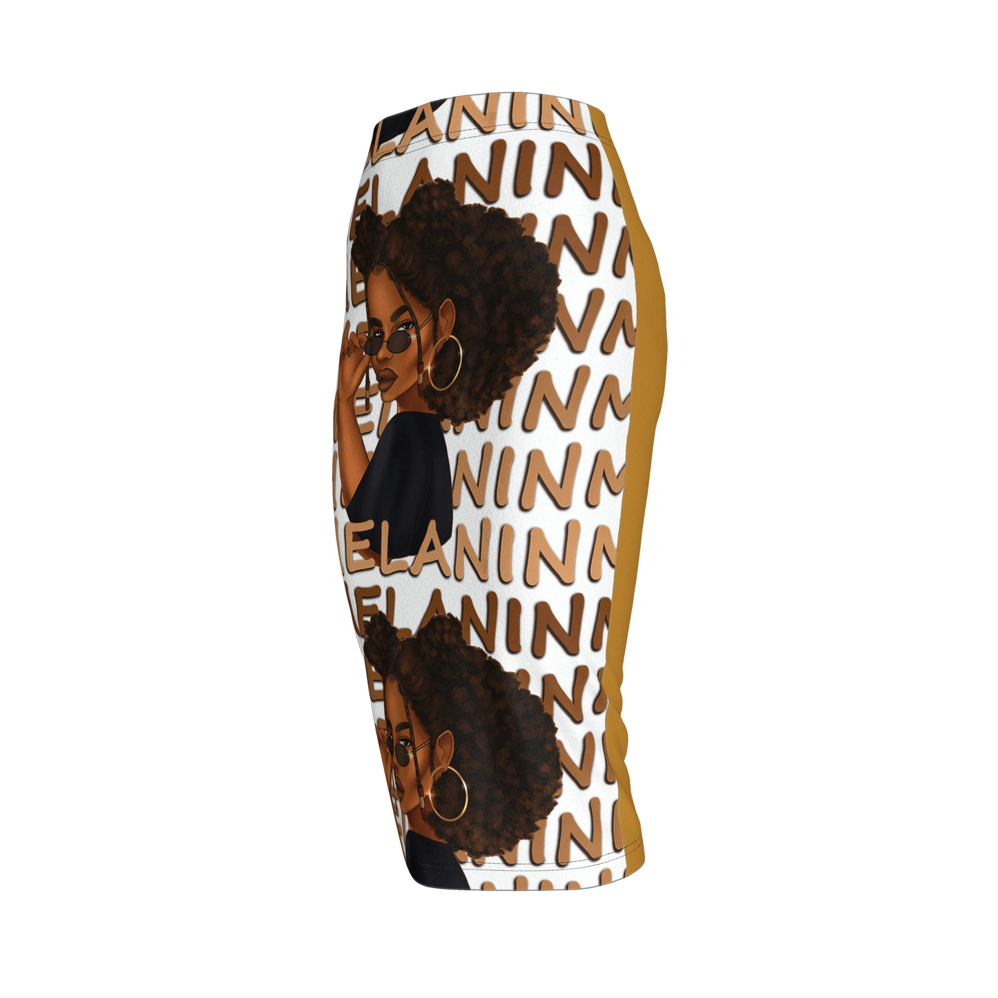 Body Con Short Knit Skirt – Melanin Muse Edition