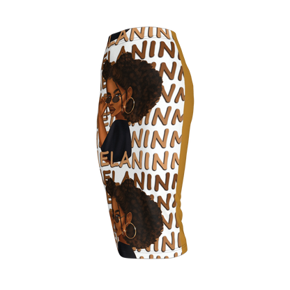 Body Con Short Knit Skirt – Melanin Muse Edition