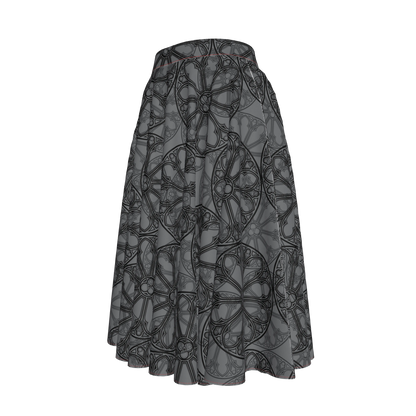 Rose Window Circle Skirt