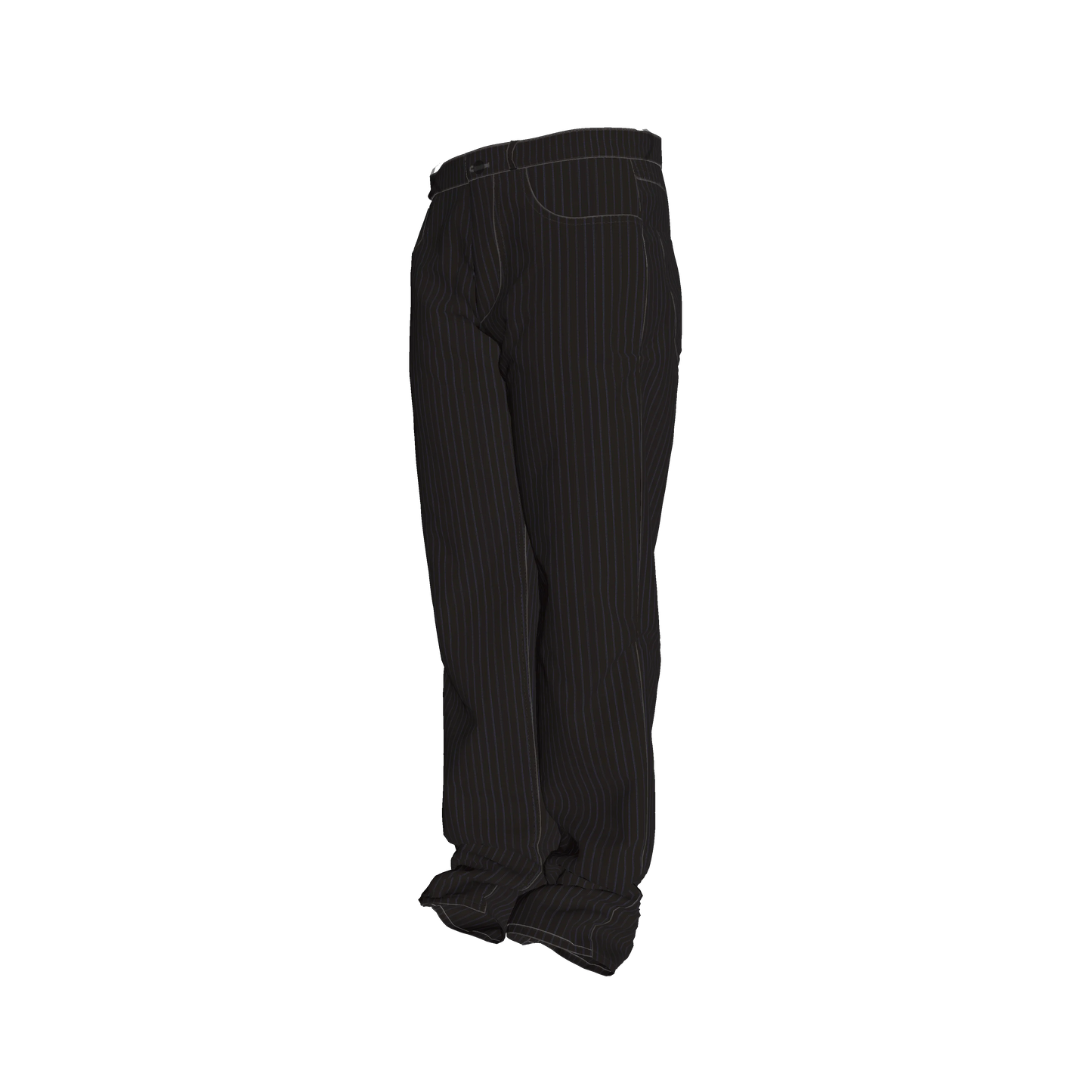 Brown on Black Pinstriped Premium Men’s Pant’s