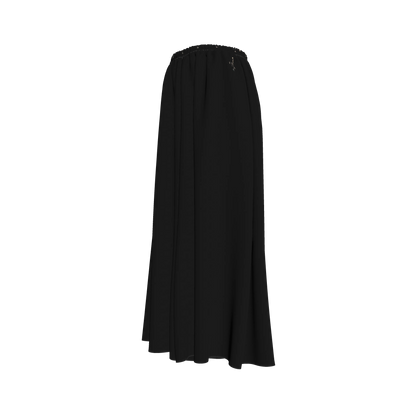 L'EGNA RISING (BLK) Satin Palazzo Pant