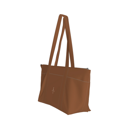 L'EGNA RISING COGNAC LEGACY TOTE