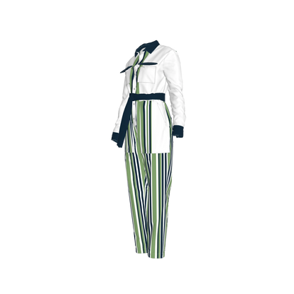 Button Front Jumpsuit