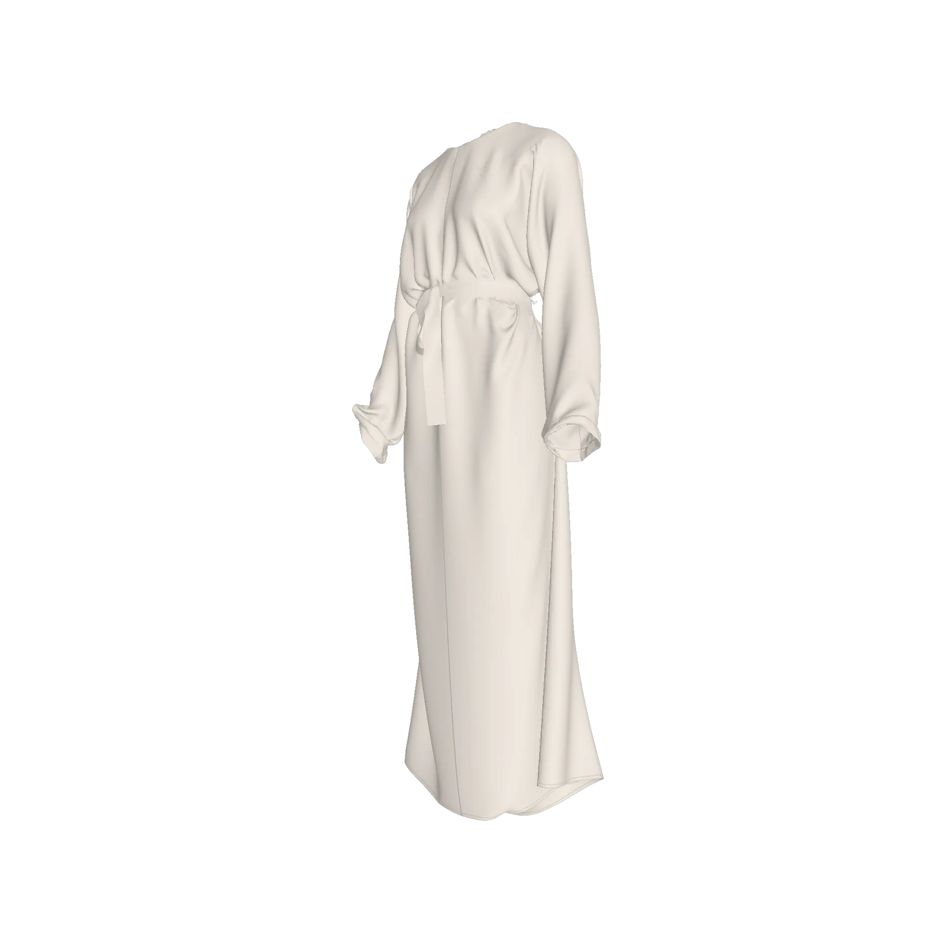 L'EGNA RISING Abaya Dress (CREAM)