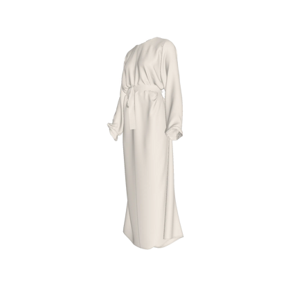 L'EGNA RISING Abaya Dress (CREAM)