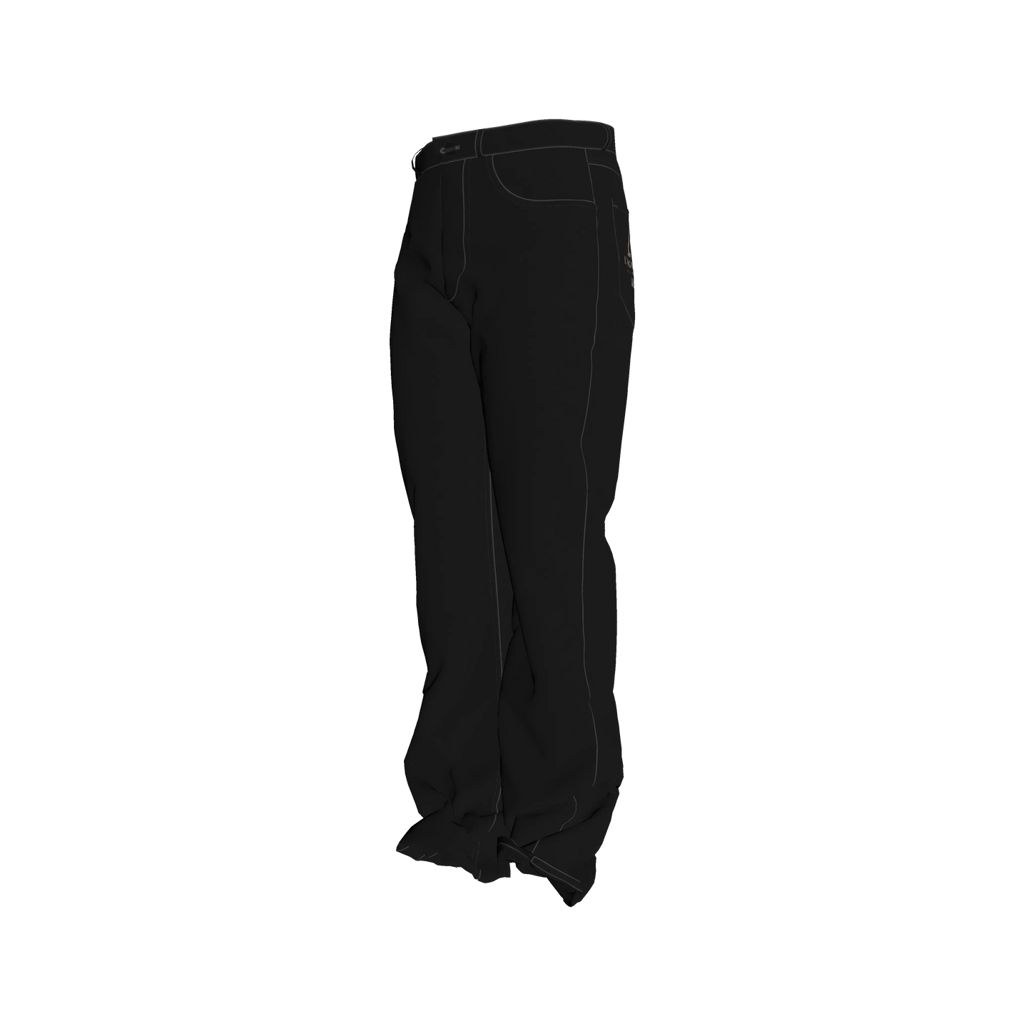 L'EGNA RISING BLACKOUT FLARE JEANS