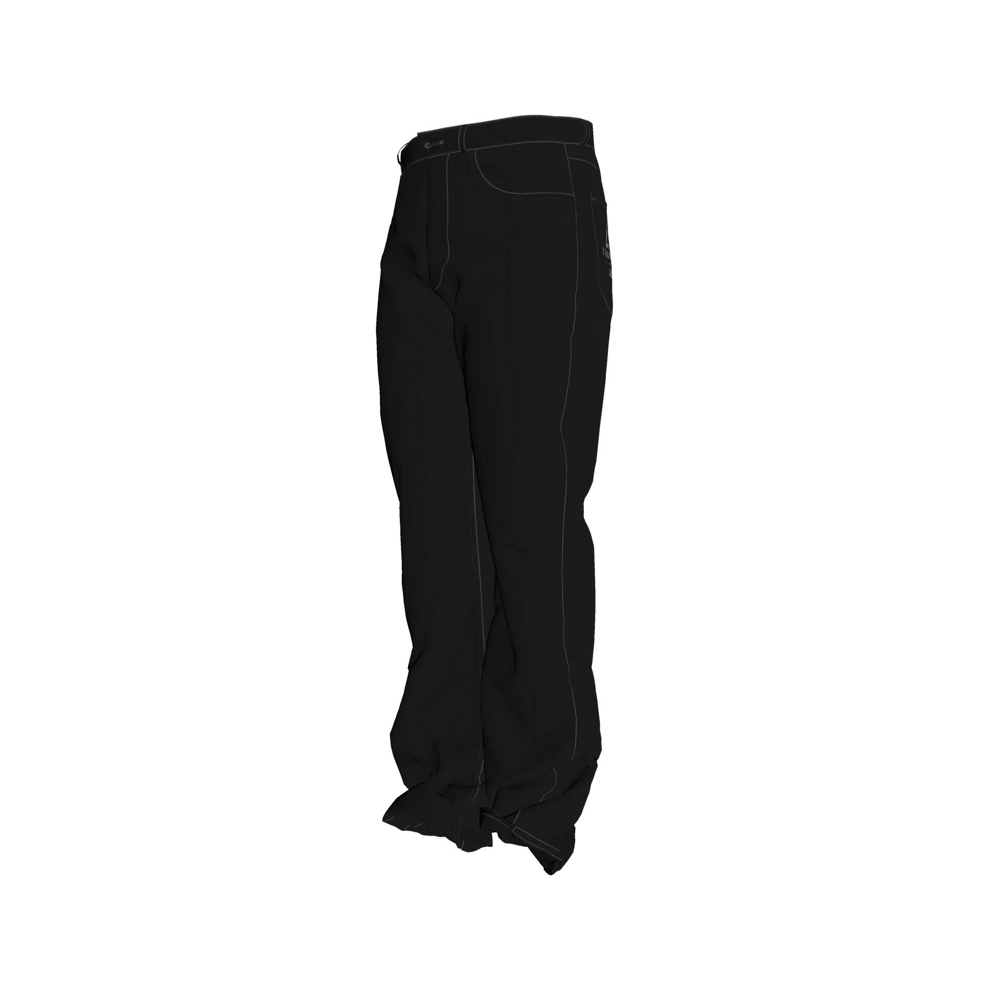 L'EGNA RISING BLACKOUT FLARE JEANS