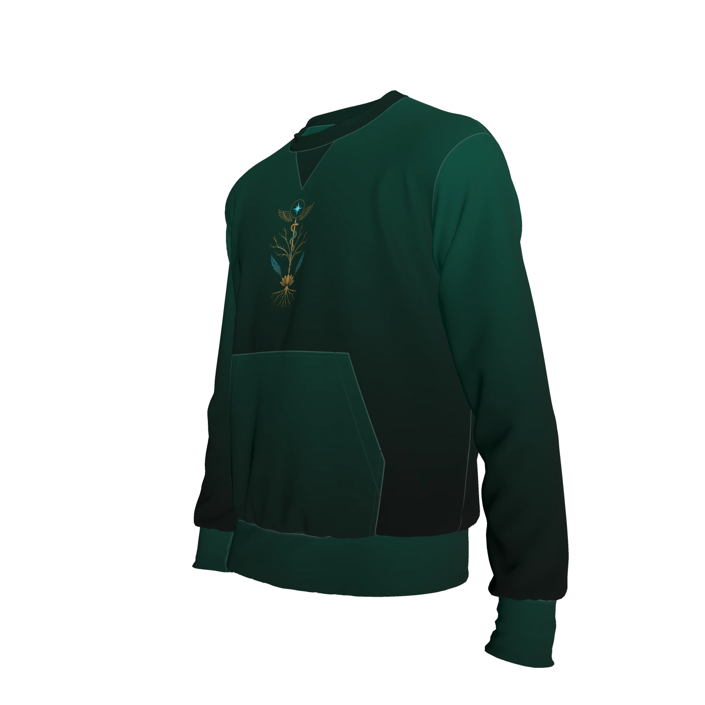 L'EGNA LOTUS RISING "SIGNATURE" Crewneck Sweater