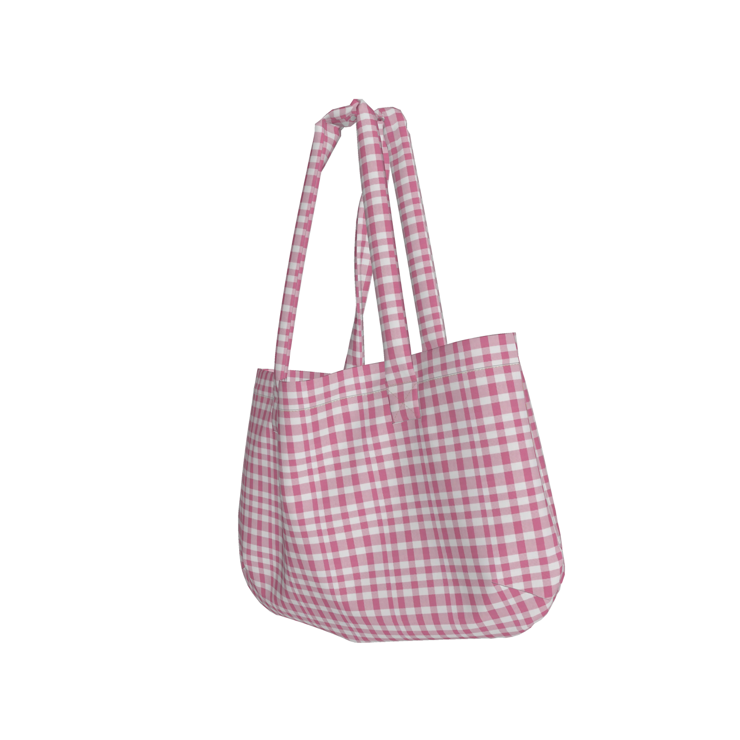 Large Tote Bag in Heavyweight Stretch Cotton Denim