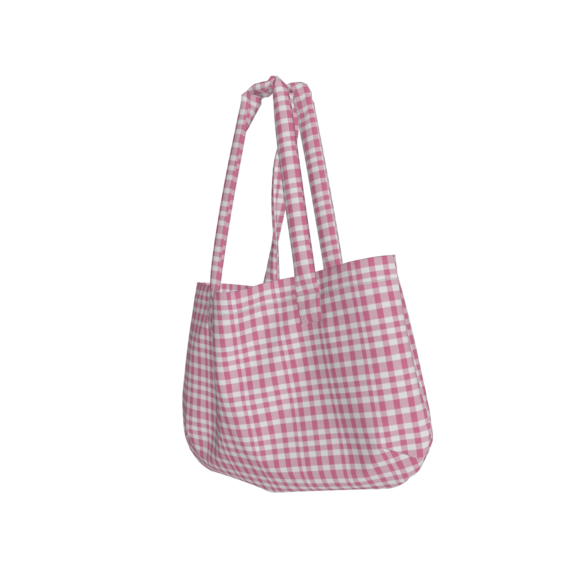 Large Tote Bag in Heavyweight Stretch Cotton Denim