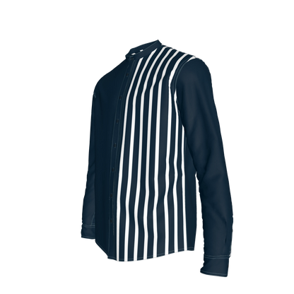 Basic Shirt Band Collar 