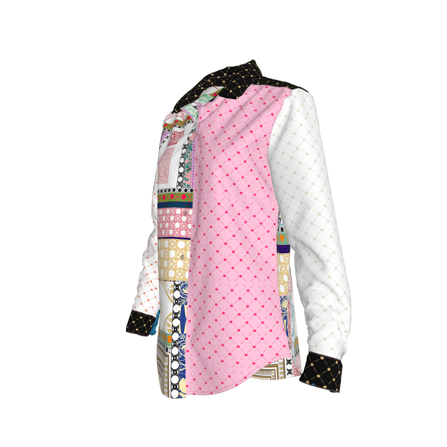 Shoosty V3 Paloma V4 Woman’s Dress Shirt – Silk Stretch Charmeuse