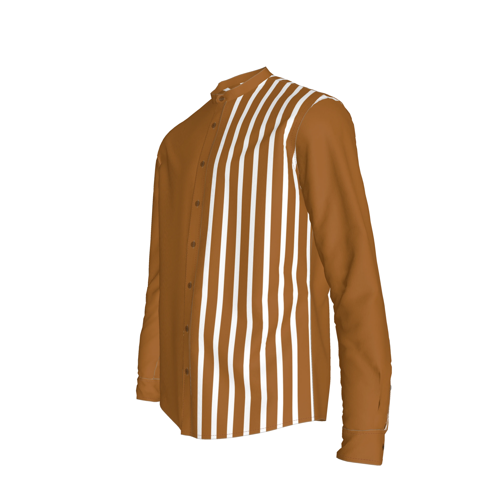 Basic Shirt Band Collar