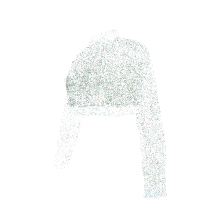 Green & Blue Cropped Jacket 