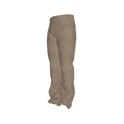 L'EGNA RISING (KHAKI) FLARE JEANS