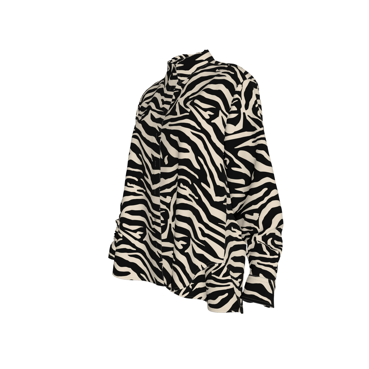 L'EGNA RISING SAFARI POISE Oversized Button-Up