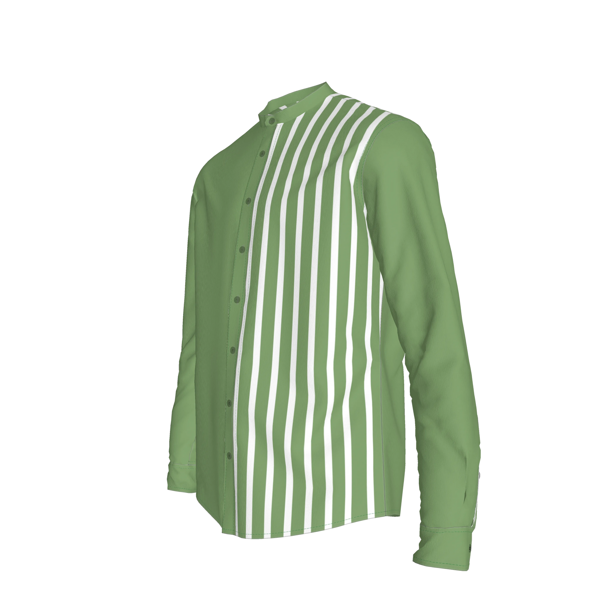 Basic Shirt Band Collar