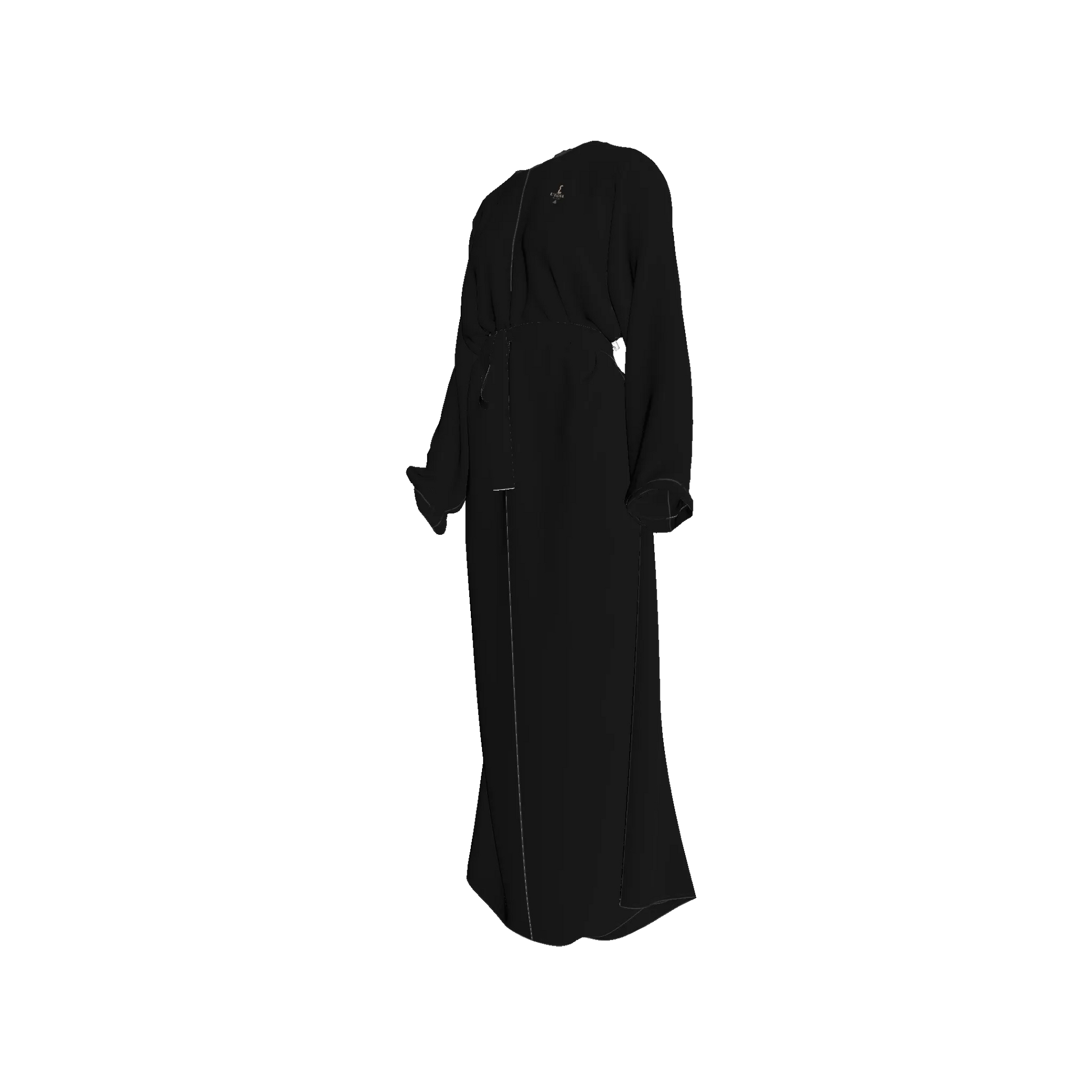 L'EGNA RISING Abaya Dress (BLACK)