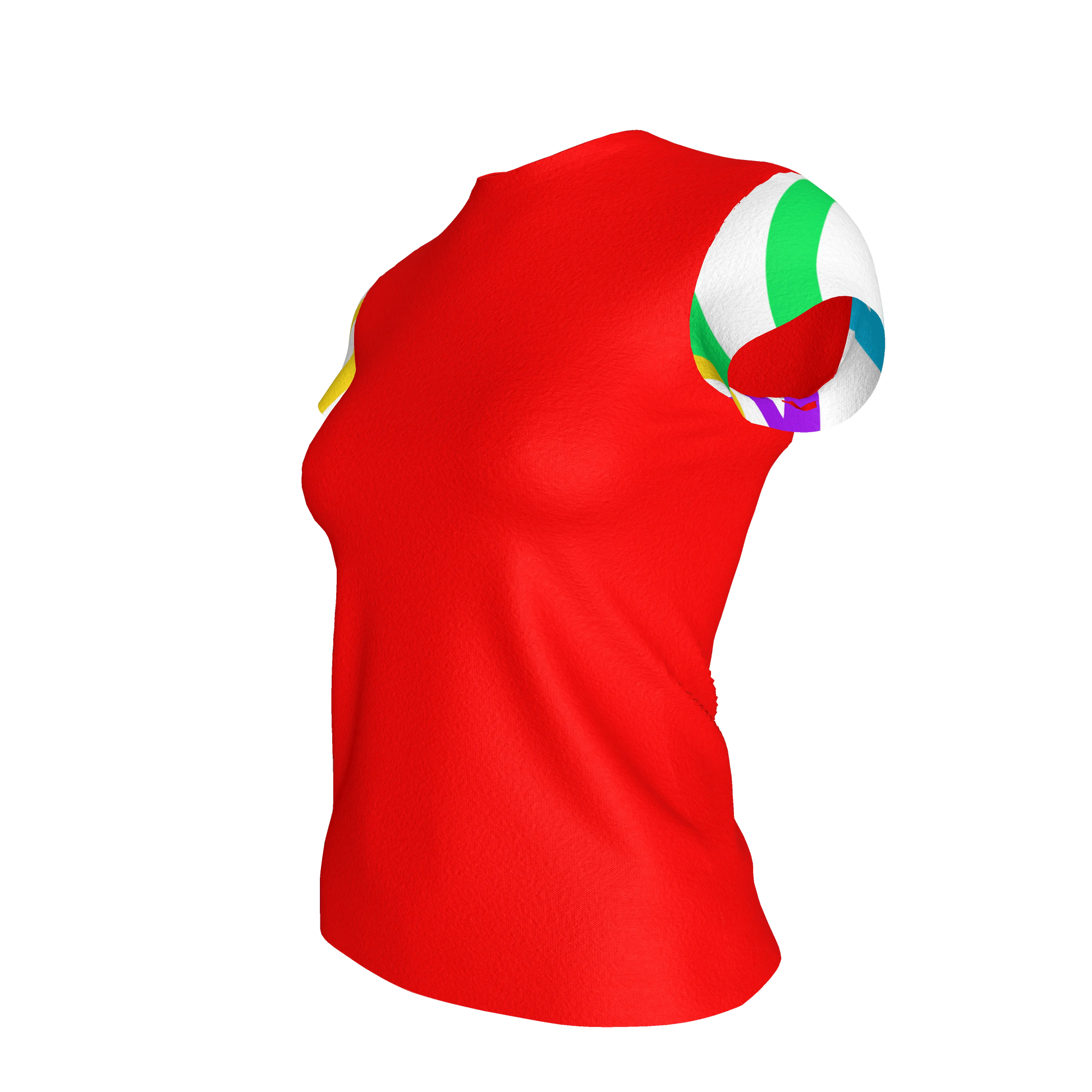 Short Sleeve T-Shirt in Visionary Red