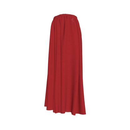 L'EGNA RISING (MAROON) Satin Palazzo Pant