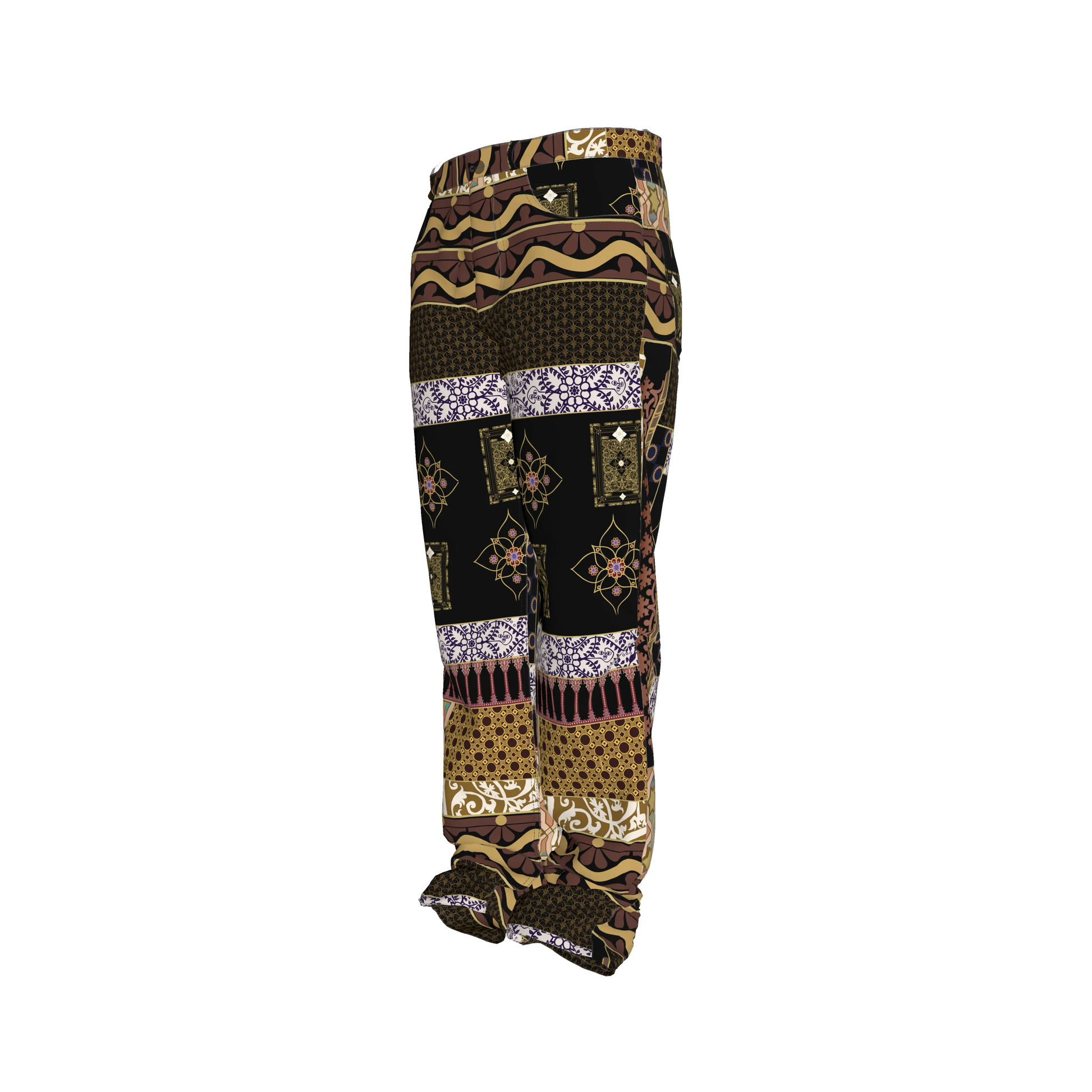 Andre Relaxed Fit Jeans in Heavy Stretch Cotton Twill