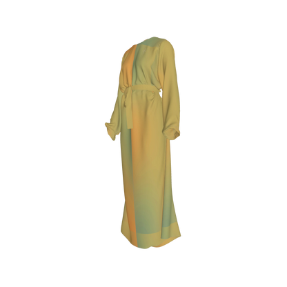 L'EGNA RISING Abaya Dress (ASYMMETRIC LIGHT AUTUMN BLEND)