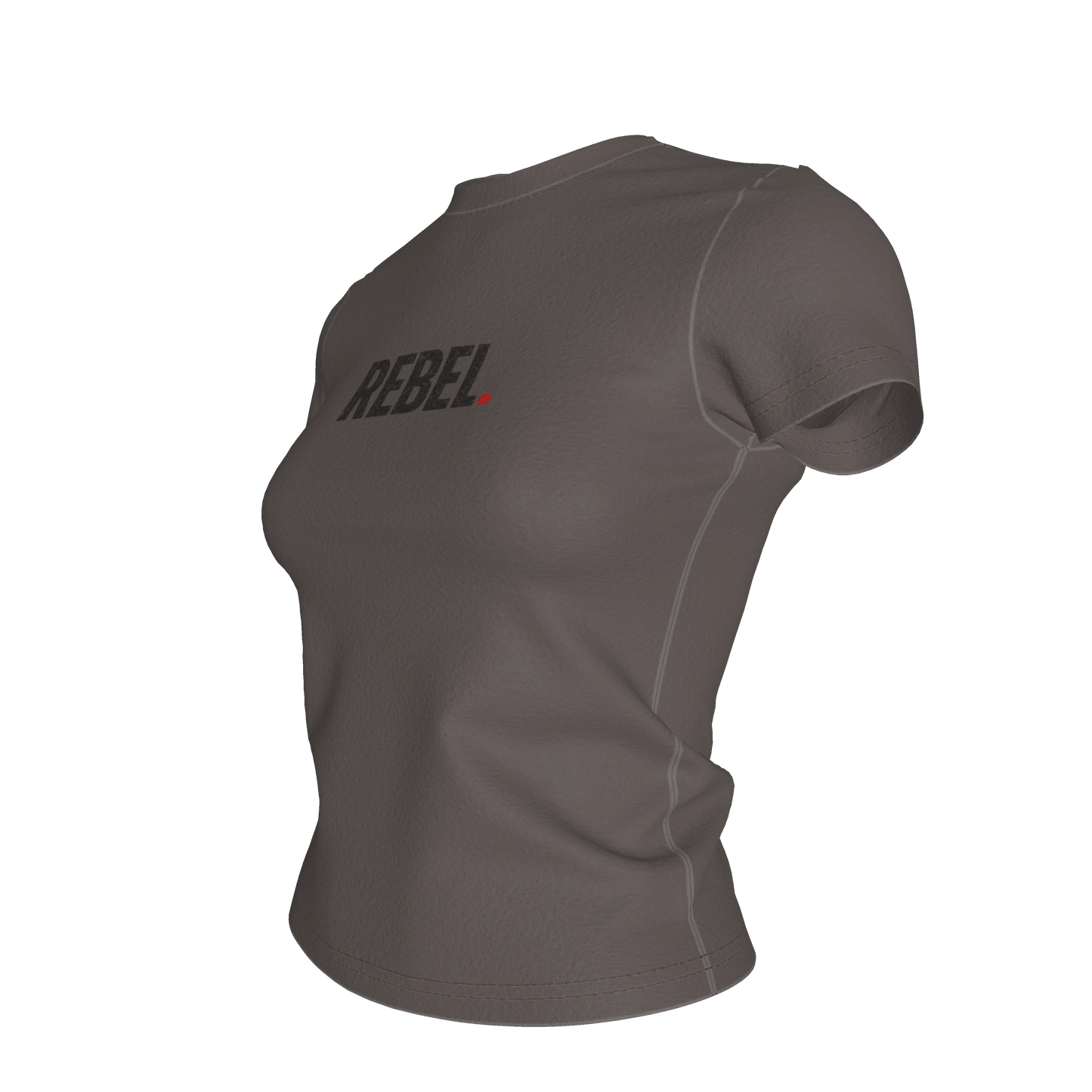 REBEL Baby T-shirt in Lightweight Stretch Cotton Jersey