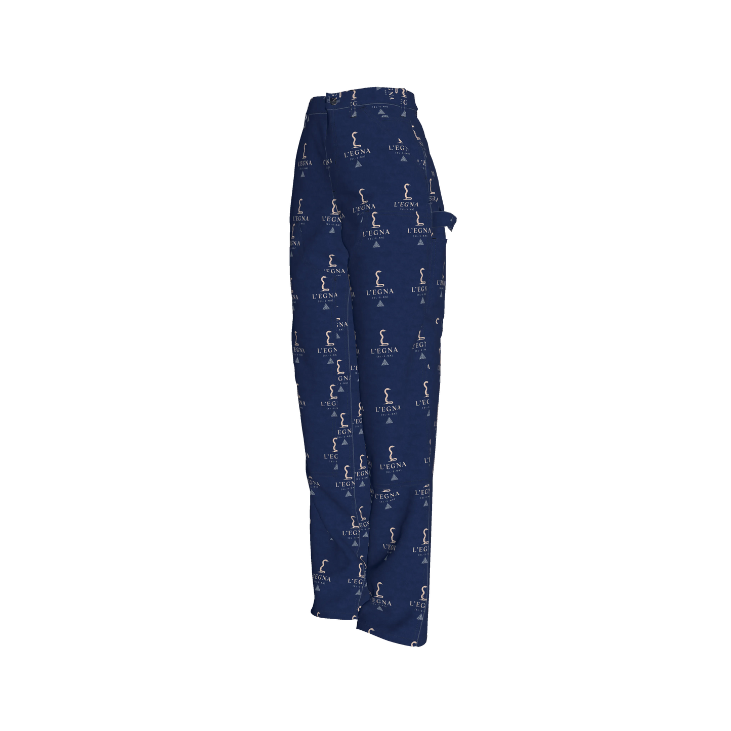 L'EGNA RISING BLUEBLOOD Carpenter Denim (ALL OVER PRINT)