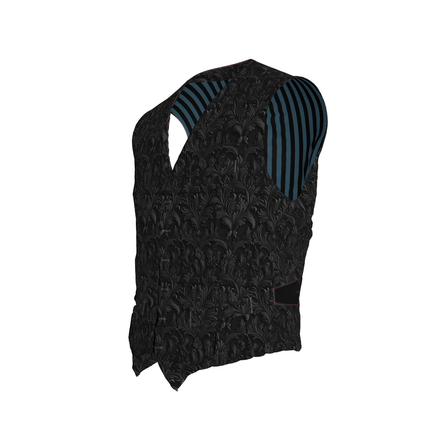 Gothic Vest With Stained Glass