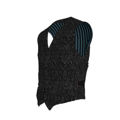 Gothic Vest With Stained Glass