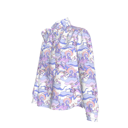 Nebula Silk Blouse