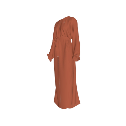 L'EGNA RISING Abaya Dress (RUST)