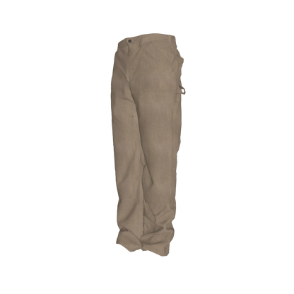 L'EGNA RISING BOXY (KHAKI) CARPENTER DENIM