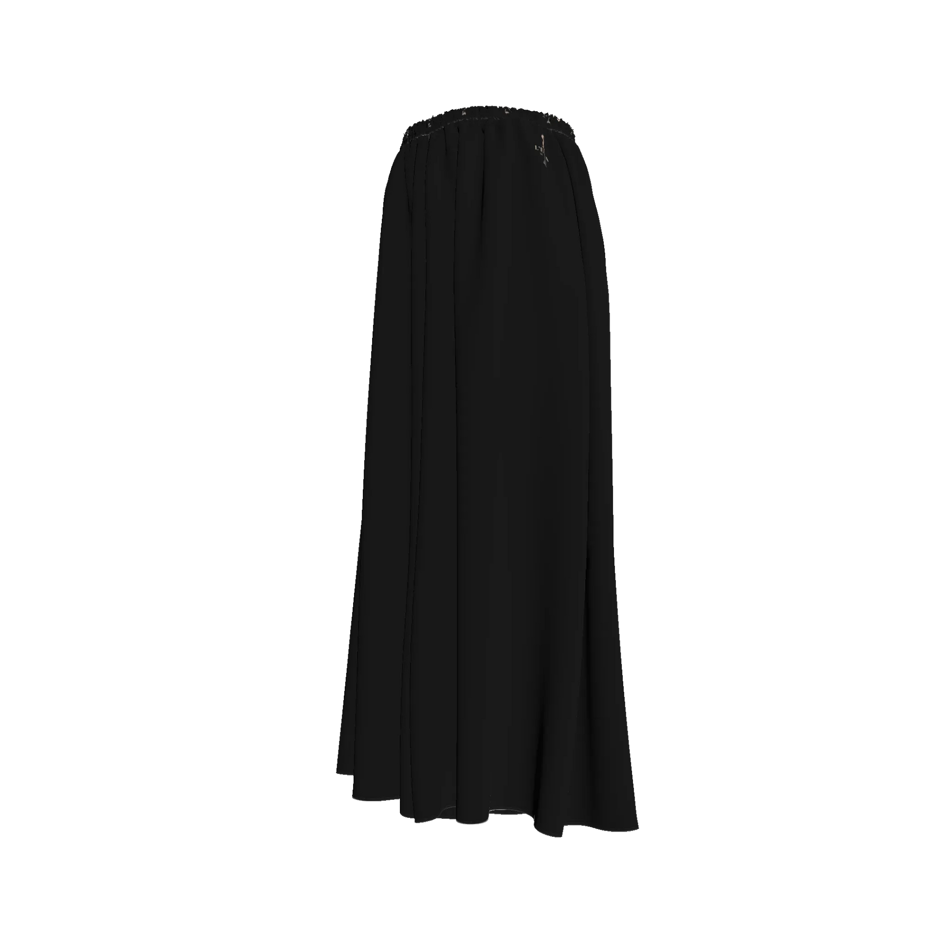 L'EGNA RISING (BLK) Satin Palazzo Pant