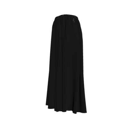 L'EGNA RISING (BLK) Satin Palazzo Pant