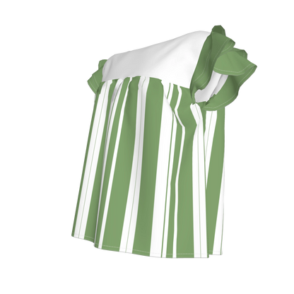 Ruffled Sleeve Top