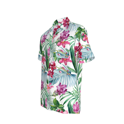 Organic Cotton Hawaiian Shirt – Camp Collar