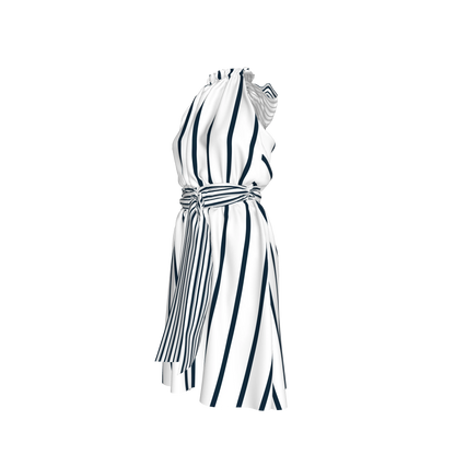 Knee Length Halter Dress