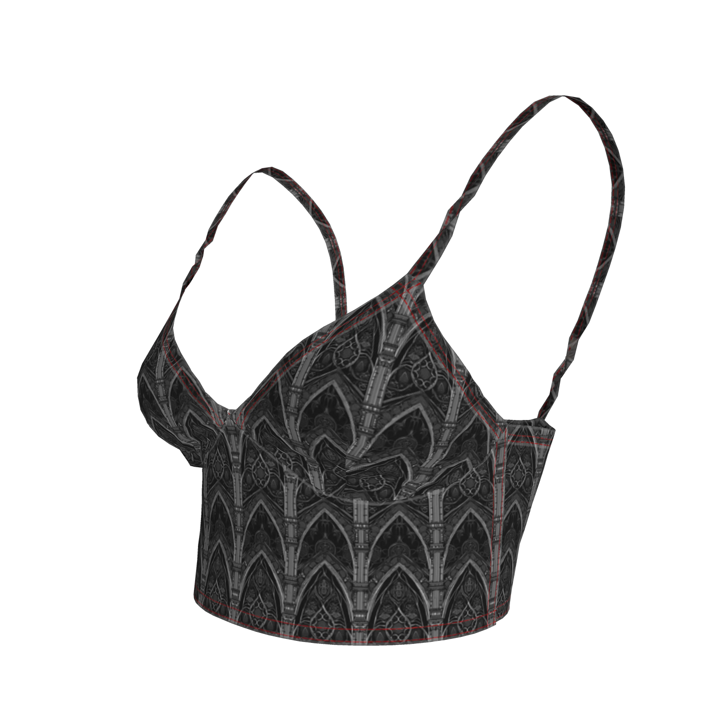 Cathedral Bralette in Bamboo Cotton Jersey