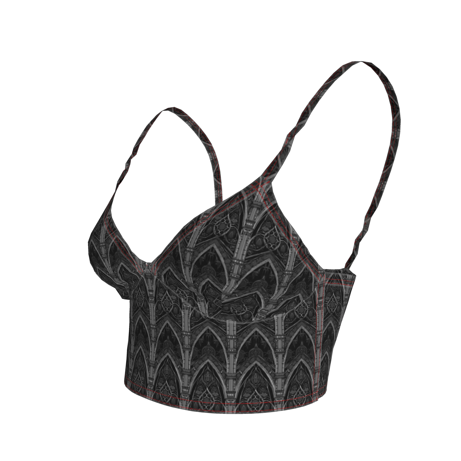 Cathedral Bralette in Bamboo Cotton Jersey