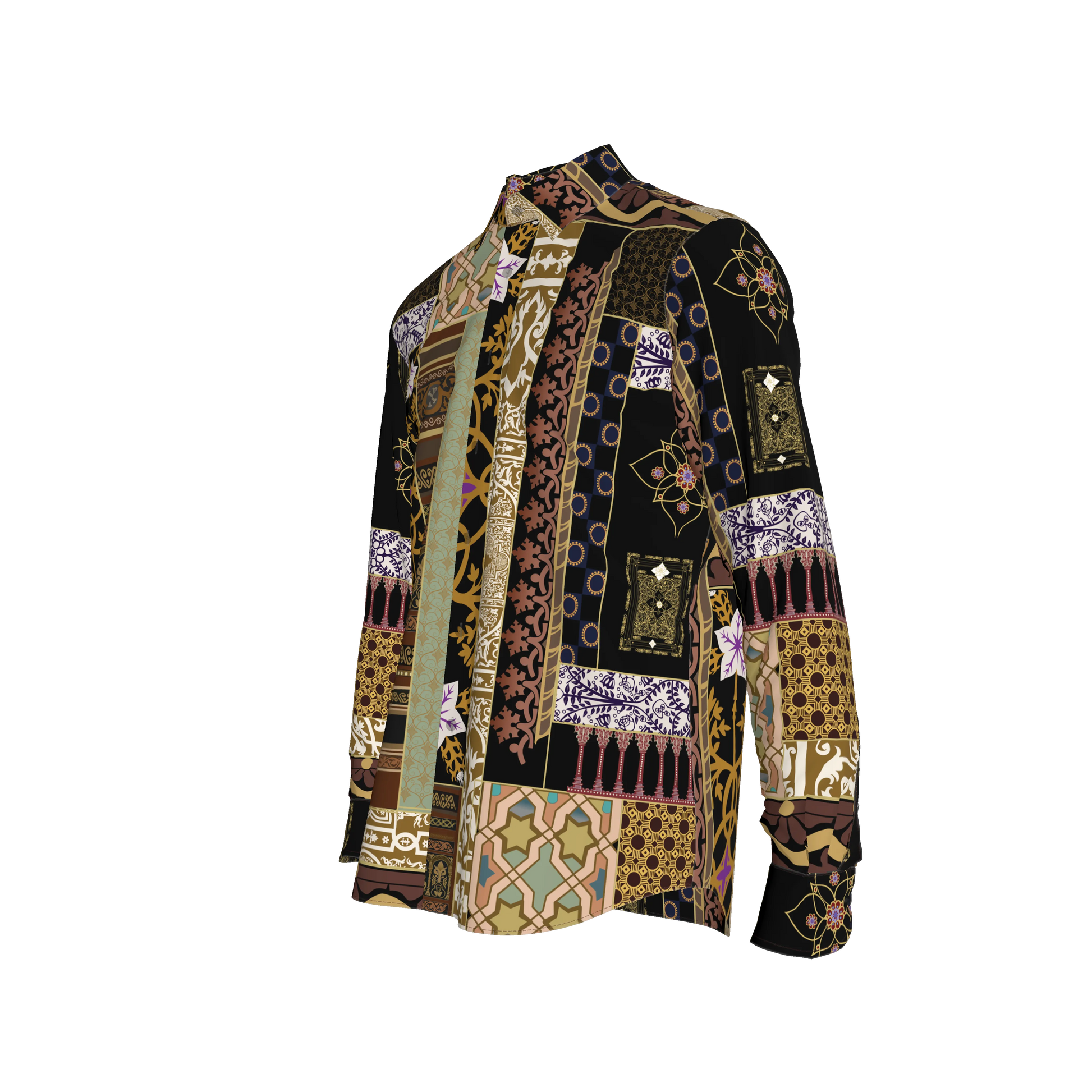 Andre Collection Dress Shirt with French Collar - Pima Cotton Poplin