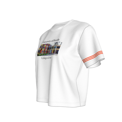 UF College of Art Women’s Premium Cropped T-Shirt