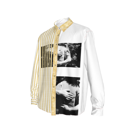 abrazos button up oversized shirt