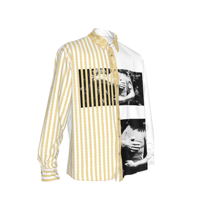 abrazos button up oversized shirt