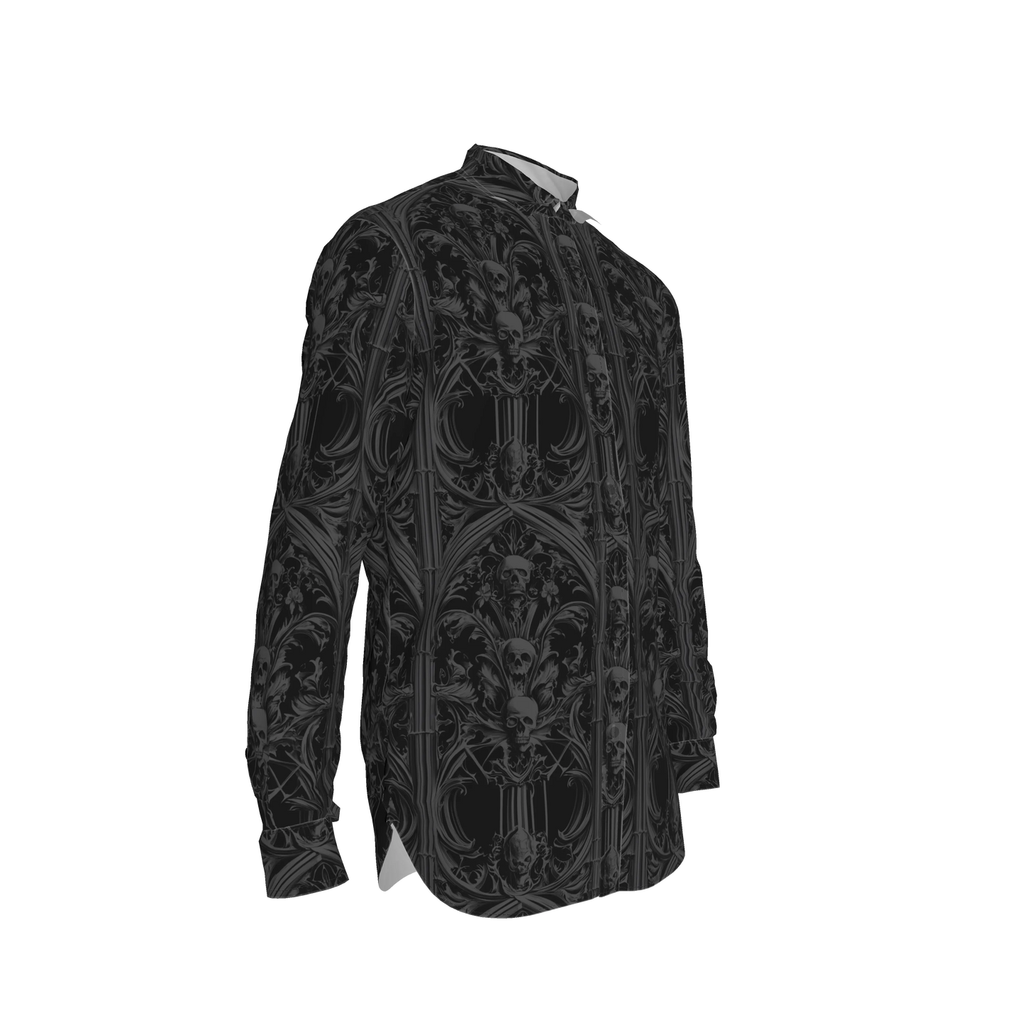 Skull Castle Button Down