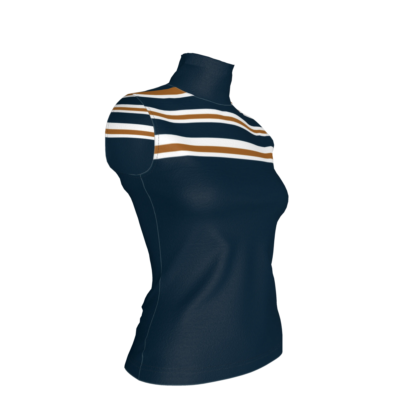 Sleeveless Turtleneck 