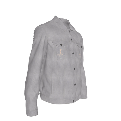 L'EGNA RISING 'DARK GRAY' Jean Jacket Copy